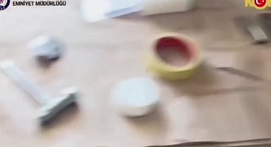 Kayseri'de sahte plaka operasyonu: 2 şüpheli gözaltına alındı