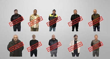 Kırmızı bültenle aranıyorlardı! 10 suçlu Türkiye'ye getirildi