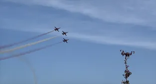 Türk Yıldızları, Tekirdağ semalarında gösteri uçuşu yaptı