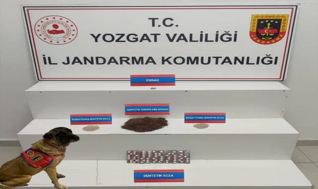Yozgat'ta uyuşturucu operasyonunda 2 zanlı yakalandı
