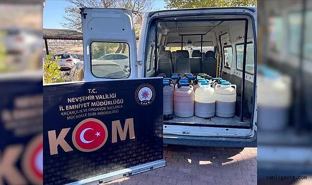 Yurt genelinde alkollü içki kaçakçılığı ve sahteciliğine operasyon