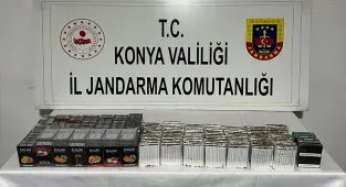 Akşehir'de jandarmadan kaçak sigara operasyonları 