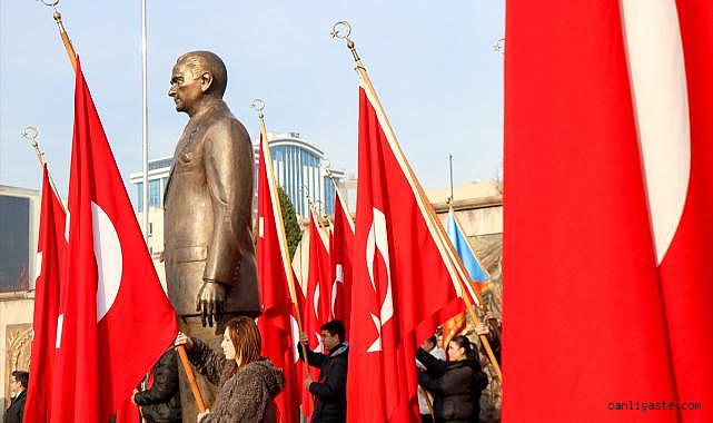 Atatürk'ün Kayseri'ye gelişinin 106. yıl dönümü kutlandı