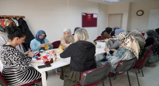Atölye Melikgazi'nin kursları ilgi görüyor
