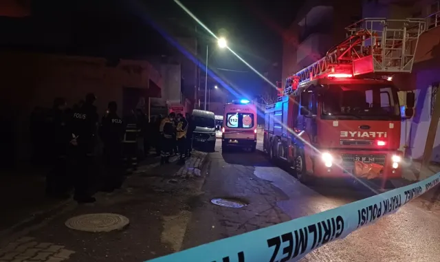 Tek katlı evde çıkan yangında 1 kişi yaşamını yitirdi