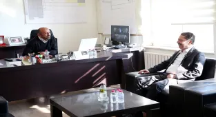 Beypazarı Belediye Başkanı Kasap'tan madencilere ziyaret