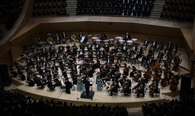 CSO ile Bilkent Senfoni Orkestrası, İsmet İnönü anısına konser düzenledi