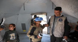 Gazze'de savaş travması yaşayan çocuklar sanal gerçeklikle rehabilite ediliyor