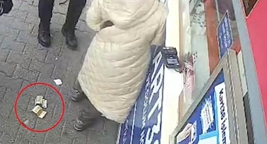 Kayseri'de bilet gişesinin önünde bulunan 250 avro sahibine teslim edildi