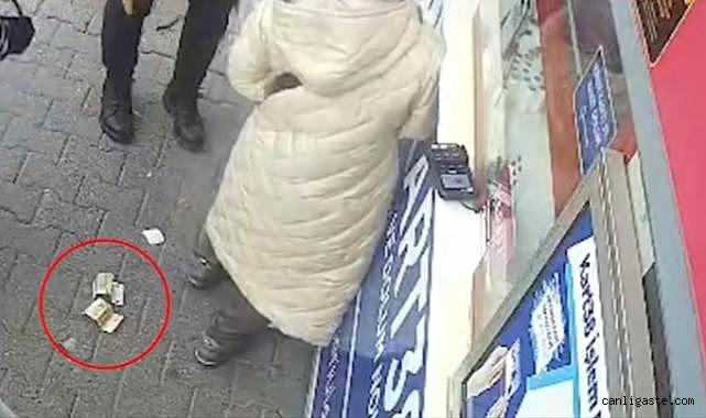 Kayseri'de bilet gişesinin önünde bulunan 250 avro sahibine teslim edildi