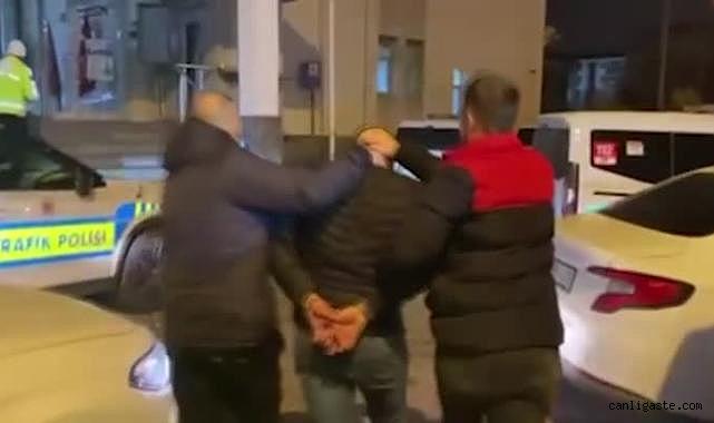 Kayseri'de dur ihtarına uymayan sürücü tutuklandı