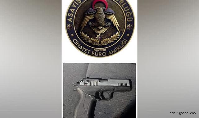 Kayseri'de silahla bir kişiyi yaralayan zanlı saklandığı yerde yakalandı