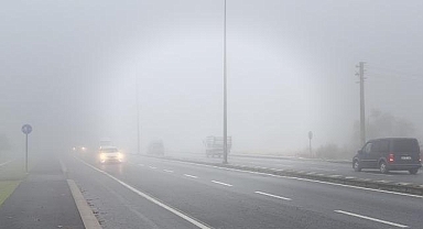 Kayseri'de sis etkili oldu! Görüş mesafesi yer yer 20 metreye düştü