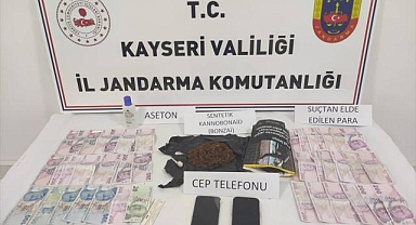 Kayseri'de uyuşturucu operasyonu: 1 gözaltı