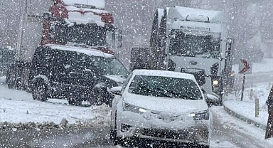 Malatya Kayseri yolu ağır tonajlı araçların geçişine kapatıldı