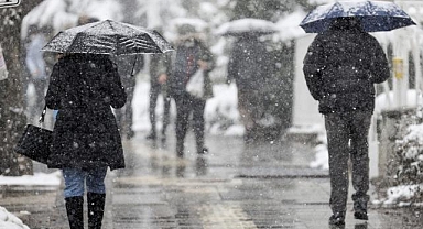 Meteorolojiden kuvvetli yağış, kar ve fırtına uyarısı