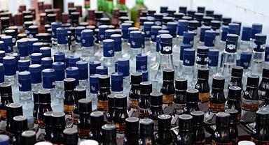 Operasyonda 380 litre etil alkol ele geçirildi