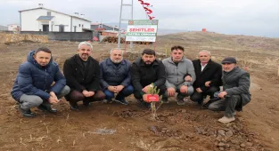 Sivas'ta şehitlerin anısına fidan dikildi