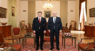 TBMM Başkanı Kurtulmuş, Bosna Hersek Tuzla Kantonu Başbakanı Halilagic'i kabul etti