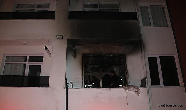 Yozgat'ta bir apartman dairesinde patlama: 1 kişi yaralandı