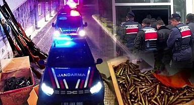 14 ilde silah ve mühimmat kaçakçılığı operasyonu: 202 gözaltı