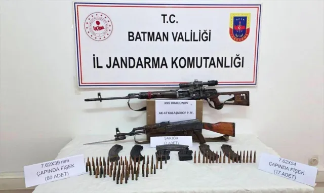 Batman'da silah kaçakçılığı operasyonunda yakalanan şüpheli tutuklandı