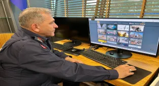 Çanakkale İl Jandarma Komutanı Akyüz, AA'nın Yılın Kareleri oylamasına katıldı