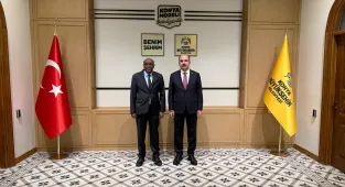 Cibuti'nin Ankara Büyükelçisi Aden Hüseyin Abdillahi, Konya'da