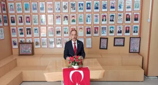 Çubuk Terör Mağdurları Derneğinden, terör örgütü YPG/SDG yandaşlarının Türk bayrağına saldırısına tepki 