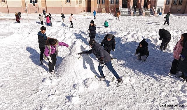 Elazığ'ın bazı ilçelerinde okullar 1 gün daha tatil