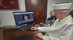 İskeçe Seçilmiş Müftüsü Trampa, AA'nın Yılın Kareleri oylamasına katıldı