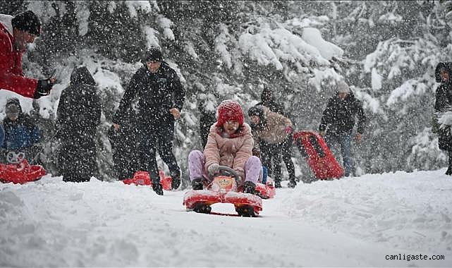 Kayseri'de kar yağışı nedeniyle yarın okullar tatil! 
