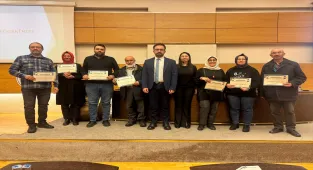 Kayseri'de organik tarım eğitimini tamamlayan kursiyerlere belgeleri verildi