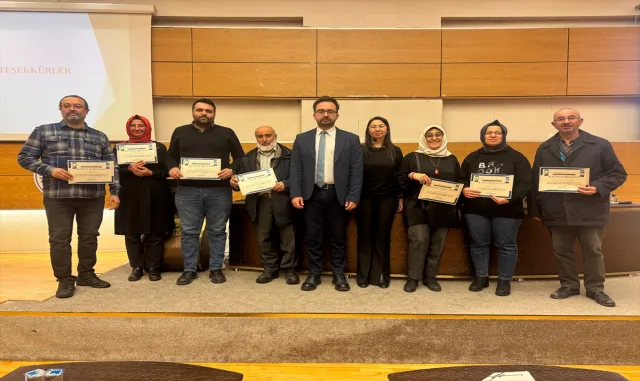 Kayseri'de organik tarım eğitimini tamamlayan kursiyerlere belgeleri verildi