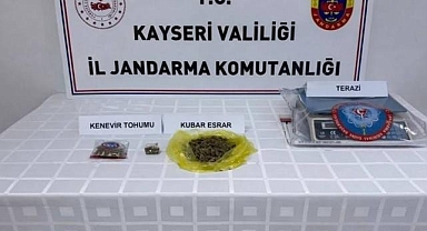 Kayseri'de uyuşturucu operasyonu: 2 gözaltı