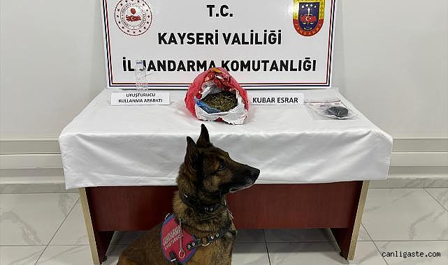 Kayseri'de uyuşturucu operasyonu: 3 gözaltı