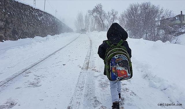 Konya'nın 5 ilçesinde yarın eğitime ara verildi