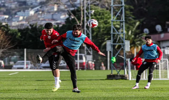 Samsunspor, Fenerbahçe maçının hazırlıklarını sürdürdü