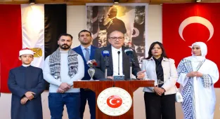 Türkiye’nin Kahire Büyükelçiliği, Filistinlilere destek etkinliği düzenledi