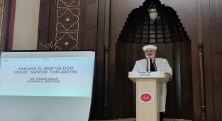 Ankara İl Müftüsü Çınar, esnafla buluştu 