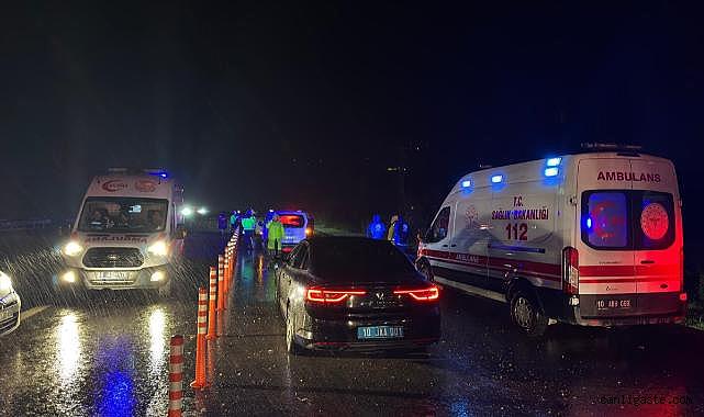 Balıkesir'de F-16 uçağının kaza kırıma uğraması sonucu pilot şehit oldu