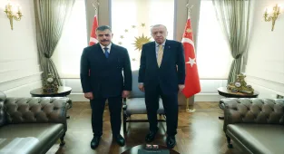 Cumhurbaşkanı Erdoğan, Adalet Bakanı Gürlek ve İçişleri Bakanı Çiftçi'yi kabul etti