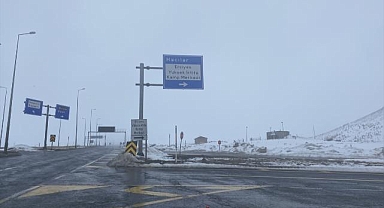 Erciyes yolu tipi nedeniyle trafiğe kapatıldı