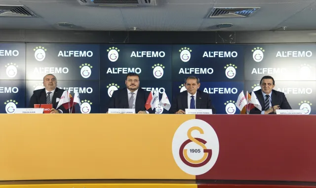 Galatasaray Kulübü ile Alfemo arasında sponsorluk anlaşması imzalandı