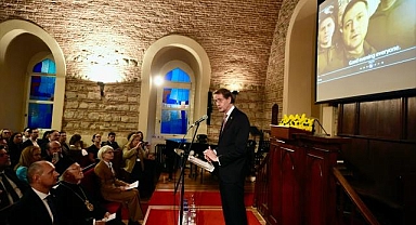 Hollanda'nın İstanbul Başkonsolosluğunda Rusya-Ukrayna Savaşı'nın 4. yılında anma etkinliği