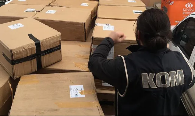 Kayseri'de 7 kişi yakalandı, ürünlere el konuldu