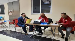 Kırşehir Adliyesinde kan bağışı kampanyası düzenlendi