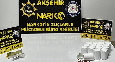 Konya'da uyuşturucuyla yakalanan zanlı tutuklandı