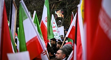 Küresel Direniş Platformundan İran'a destek için İstanbul'da basın açıklaması