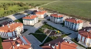 Kütahya'da Yüzyılın Konut Projesi kapsamında yapılacak konutların kurası çekildi